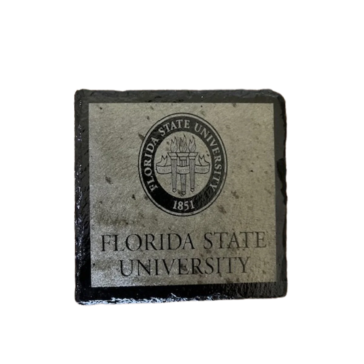 Florida State University Seal Slate Coaster