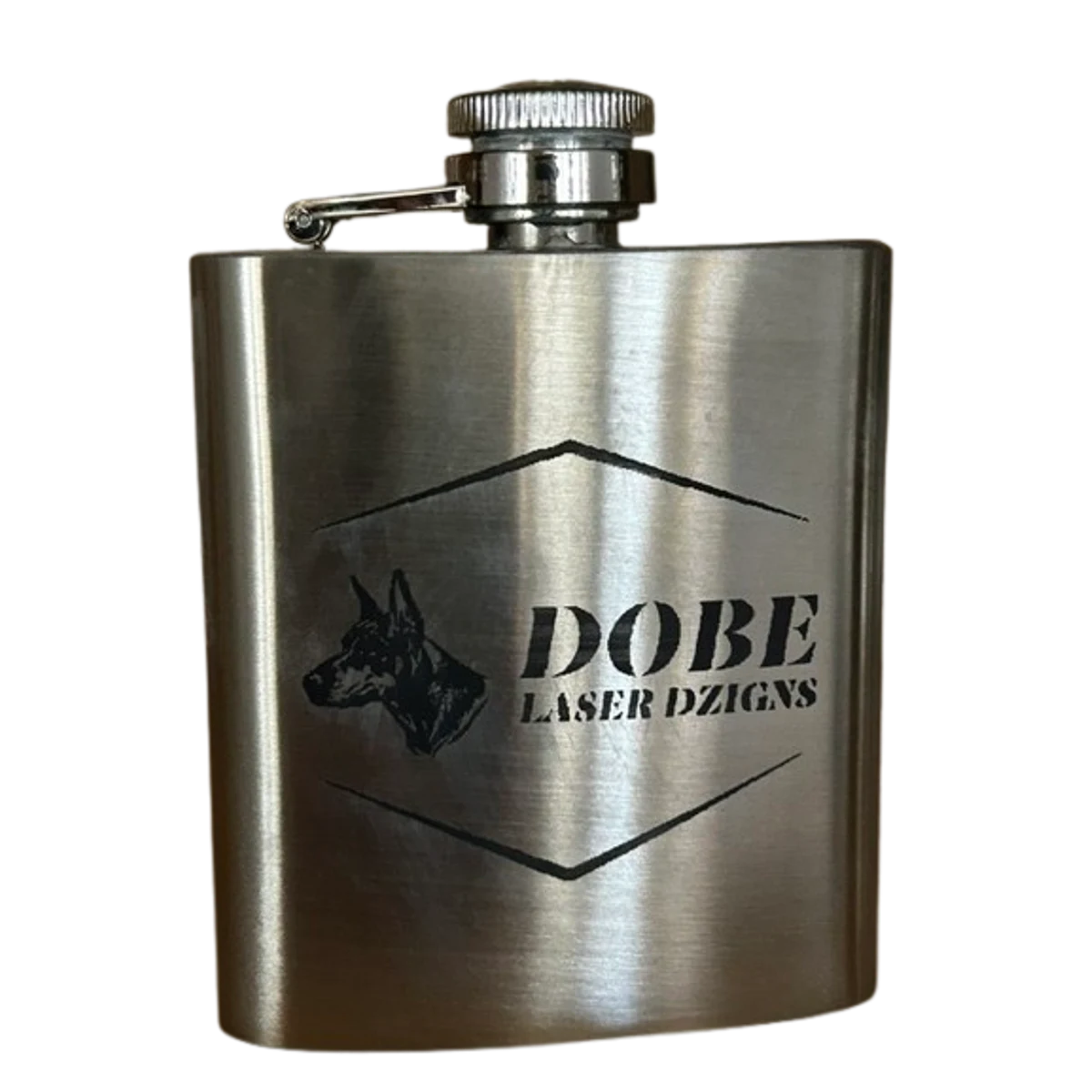 Dobe Laser DZigns Stainless Flask