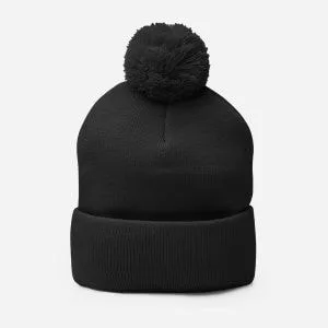 Pom-Pom Knit Cap